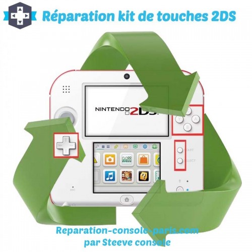 Réparation kit de touches 2DS