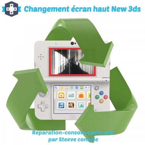 Réparation écran haut new 3DS