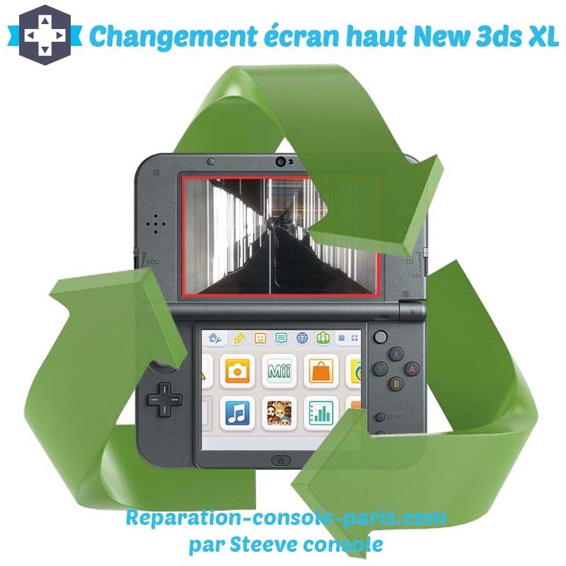 Réparation écran haut new 3DS XL