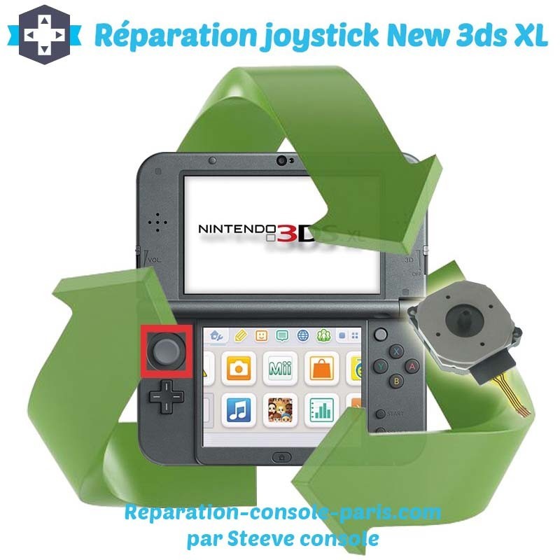Réparation joystick new 3DS XL Réparation console paris