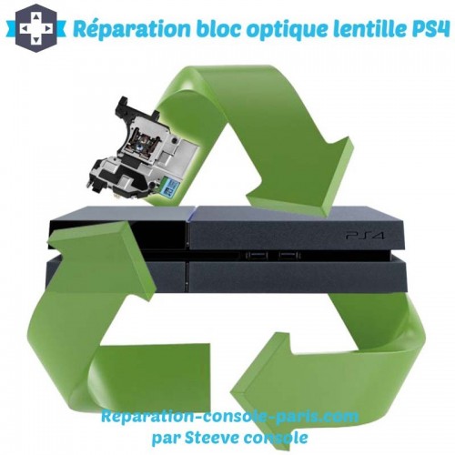 Réparation bloc optique lentille PS4