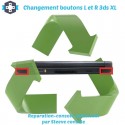Réparation boutons L et R 3DS XL