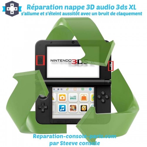 Réparation nappe 3d audio 3DS XL
