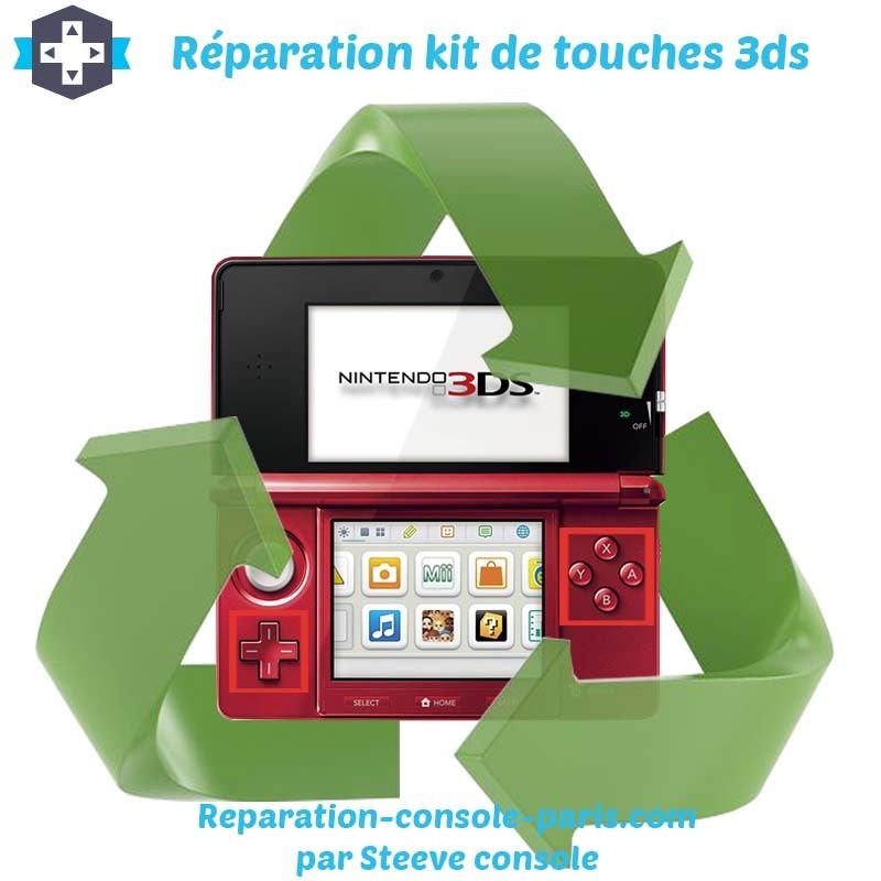 Réparation kit de touche 3DS