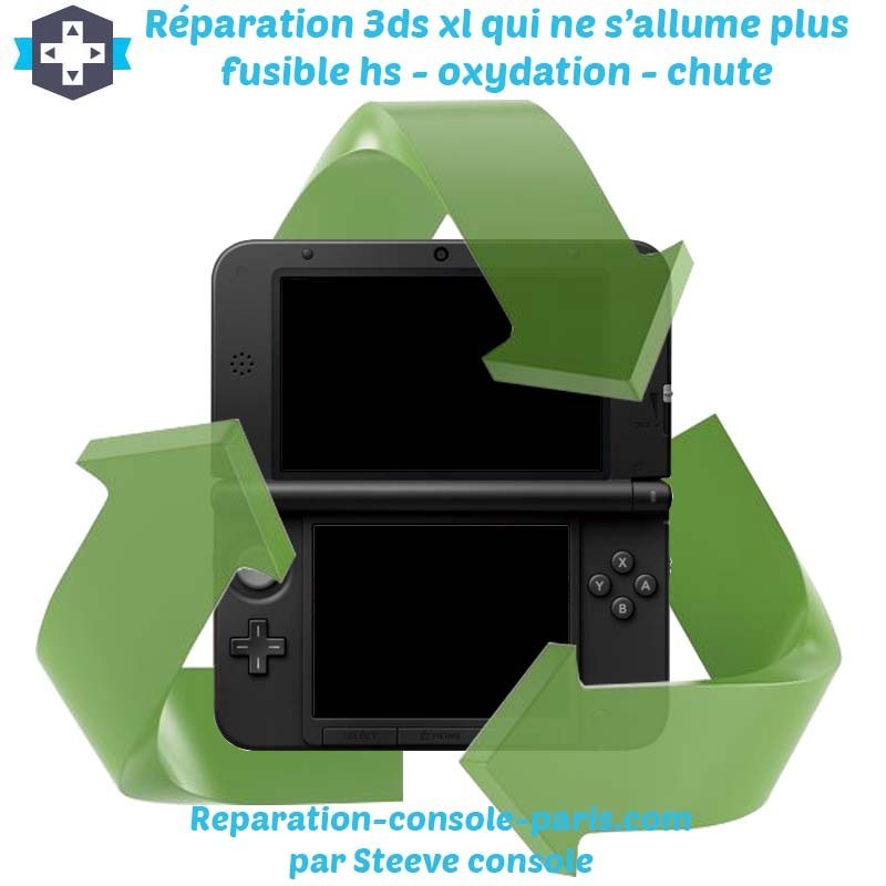 Réparation 3DS XL qui ne s'allume plus Réparation console paris