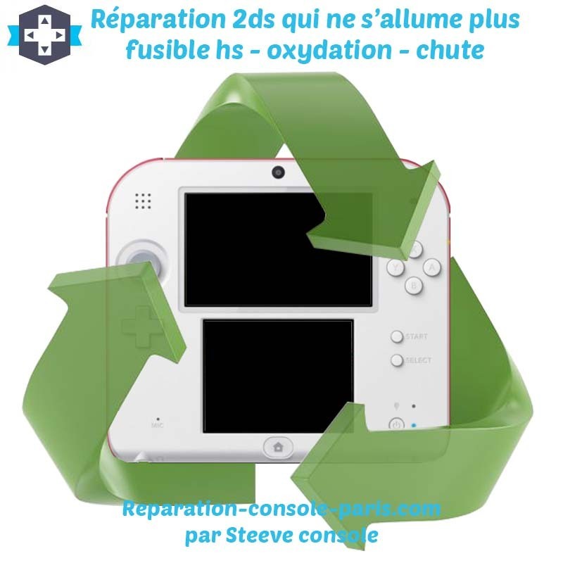 Réparation 2ds qui ne s'allume plus