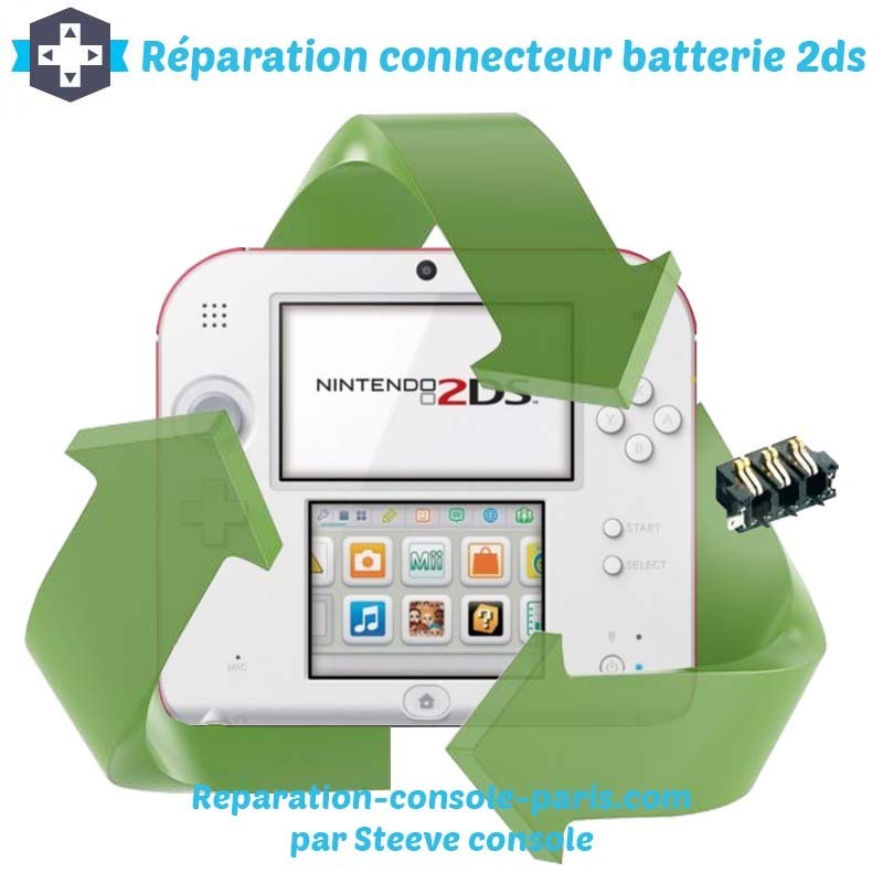 Réparation connecteur batterie 2DS