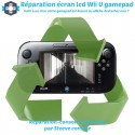 Réparation écran lcd cassé Wii U Gamepad