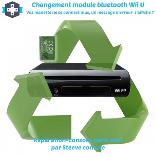 Réparation bluetooth Wii U message d'erreur