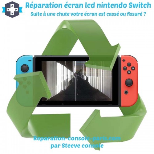 Réparation écran lcd nintendo switch