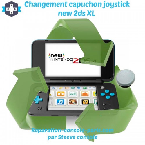 Réparation capuchon joystick new 2DS XL