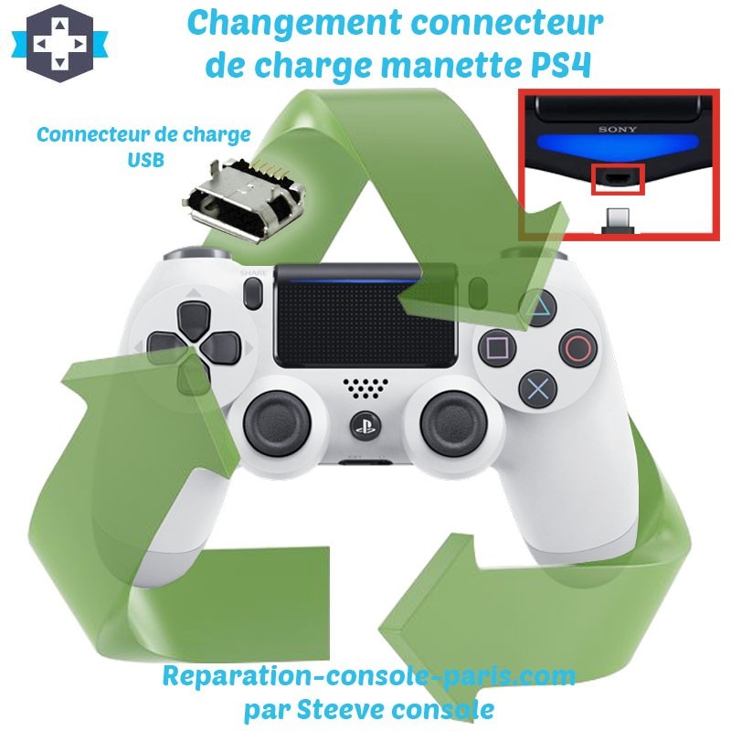 Câble De Chargement Pour Manette PS4 Cordon De Chargeur Pour - Temu France