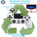 Réparation connecteur de charge manette PS4