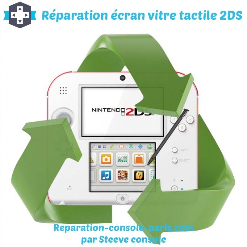 Réparation écran tactile 2DS